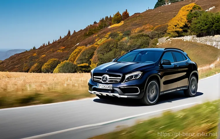 벤츠 GLA와 기아 스포티지 비교 - **Prompt for Interior Technology and Family Comfort (Kia Sportage):**
    "A wide-angle interior vie...